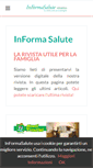 Mobile Screenshot of informasalute.net